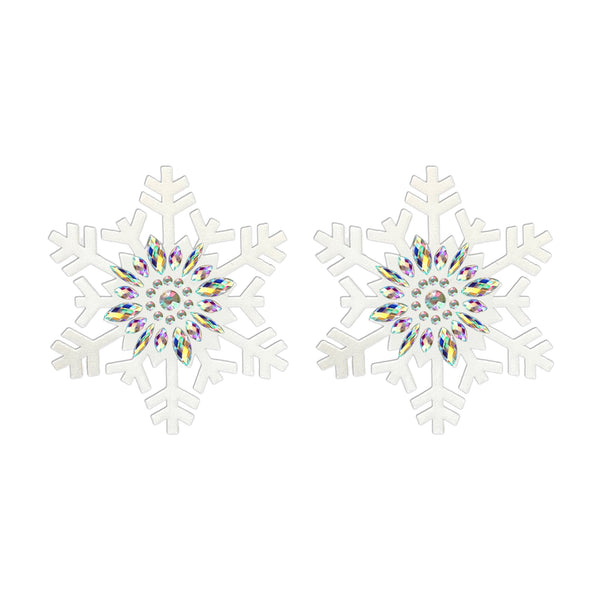 Glitz Nips Let it Snow Jeweled Snowflake Pasties