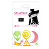Alien/Space Glow-in-the-Dark Body Stickers-Mini - Sasswear