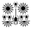 black widow spider body stickers