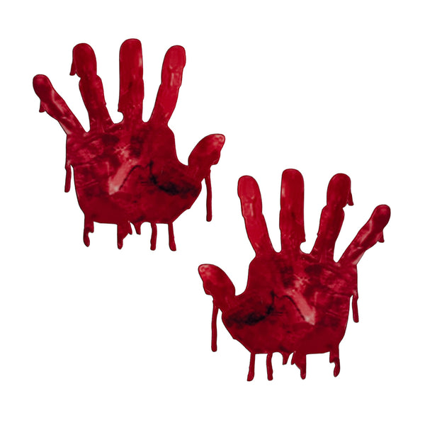 Bloody Hands Glitz Nips Pasties