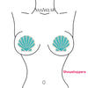 Seashell Sparkles Glitz Nips Pasties
