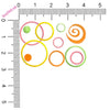 Spiral/Circles Glow-in-the-Dark Body Stickers-Mini - Sasswear
