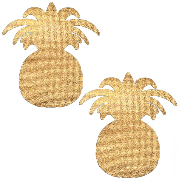 metallic gold glitz nips pasties