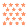 orange neon star pasties teasers
