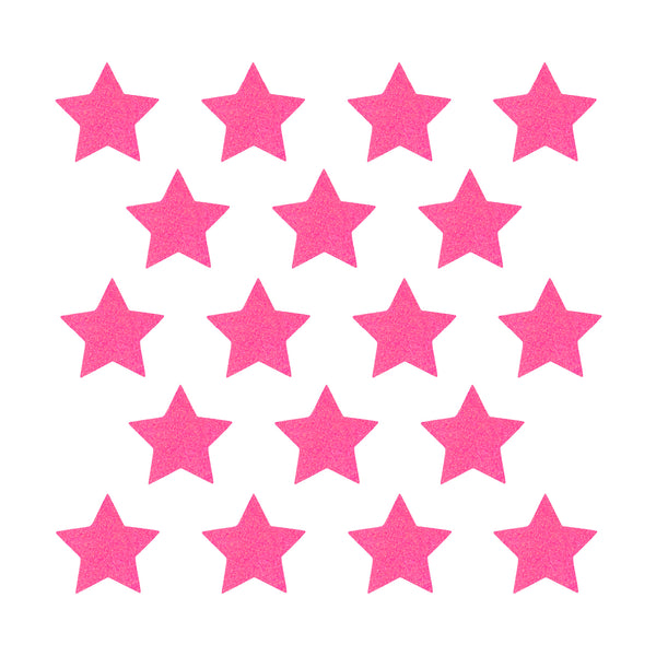 neon pink teaser body stickers