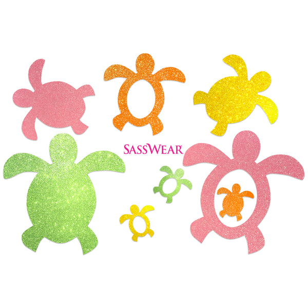 Turtles Glow-in-the-Dark Body Stickers-Mini - Sasswear