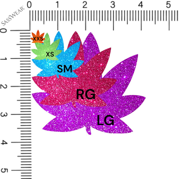 Glitz Nips Weed Be Smokin Nipple Pasties