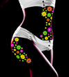 Daisy Blacklight Body Stickers-40 Pk - Sasswear