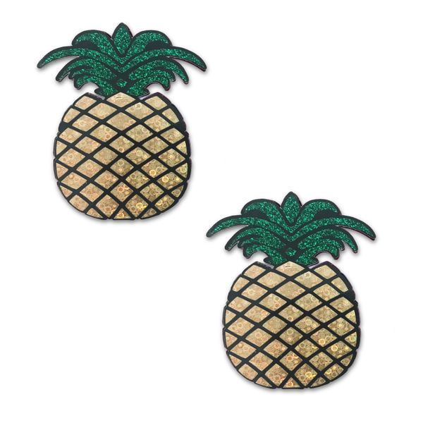 Pineapple Pasties: Holographic Glitter