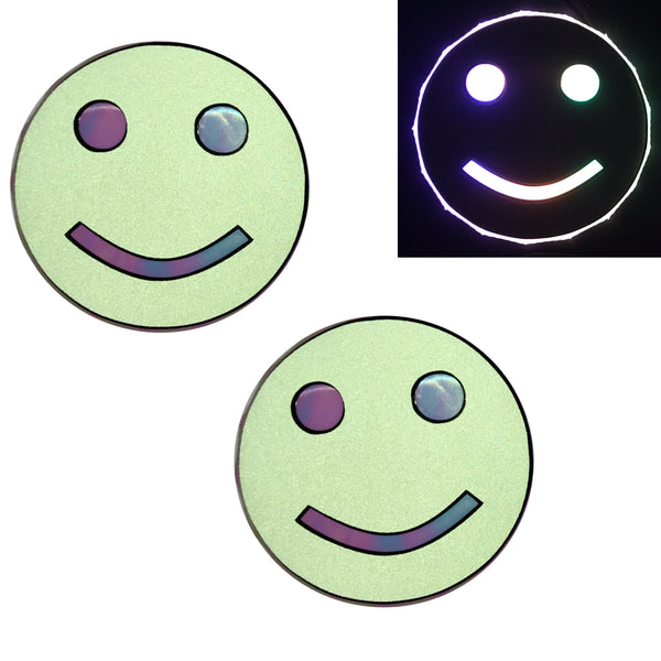 LED Nipple Pasties- Happy Face Clickers by Sasswear - Sasswear