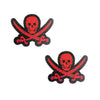 Glitz Nips Jolly Roger Pirate Pasties