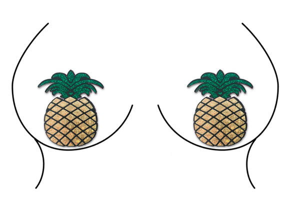 Pineapple Pasties: Holographic Glitter