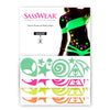 Alien/Space Blacklight Body Stickers-40 Pk - Sasswear