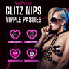 Glitz Nips Neon Orange X Pasties
