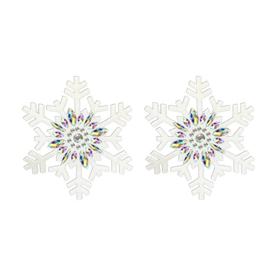 Glitz Nips Let it Snow Jeweled Snowflake Pasties