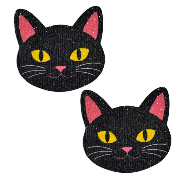 Glitz Nips Black Cat Pasties