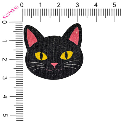 Glitz Nips Black Cat Pasties