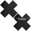 Glitz Nips Black Metallic X Pasties