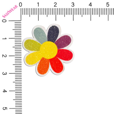 Glitz Nips Daisy Rainbow Pasties