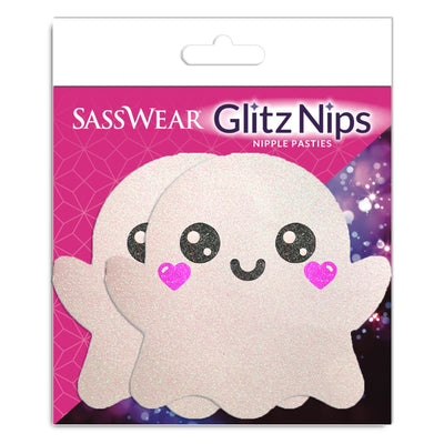 Glitz Nips Cutie Ghost Booby Pasties