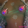 Lit Nips Light-Up Pasties- Rhinestone