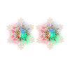 Lit Nips Light-up Jeweled Snowflake Pasties