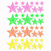 Open Stars Blacklight Body Stickers-40 Pk