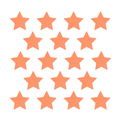 neon orange teasers stickers