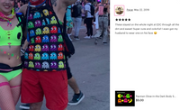 Pacman Neon Glow Body Stickers-Mini – Sasswear