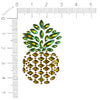 pineapple jeweled pasties size