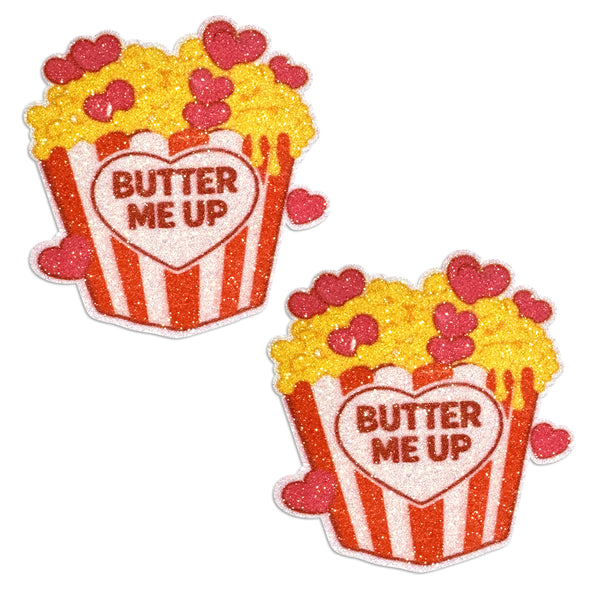 Glitz Nips Butter Me Up Popcorn Glitter Pasties
