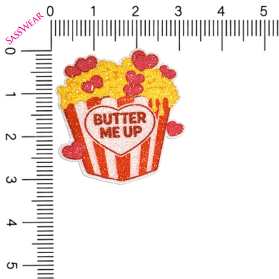 Glitz Nips Butter Me Up Popcorn Glitter Pasties