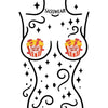 Glitz Nips Butter Me Up Popcorn Glitter Pasties