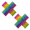 Glitz Nips Holographic Rainbow X Pasties