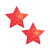 Red Glitter Glitz Nips Star Power Nipple Pasties