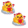 Glitz Nips Rubber Ducky Valentine Pasties