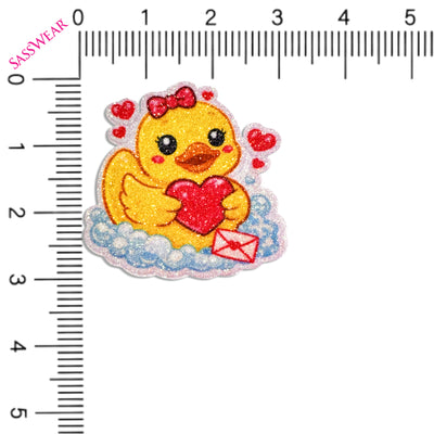 Glitz Nips Rubber Ducky Valentine Pasties
