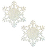 Glitz Nips Let it Snow Sparkly Snowflake Pasties
