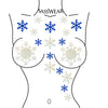 Glitz Nips Let it Snow Sparkly Snowflake Pasties