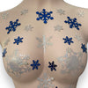 Glitz Nips Let it Snow Sparkly Snowflake Starlets