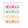 Star Blacklight Body Stickers-40 Pk - Sasswear