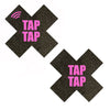 Glitz Nips NFC Tap Tap X Pasties Neon Pink Reflective