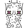 Glitz Nips NFC Tap Tap X Pasties Neon Pink Reflective
