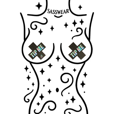 Glitz Nips NFC Tip Me X Pasties Holographic