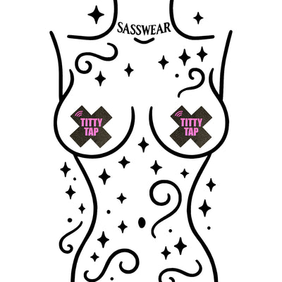 Glitz Nips NFC Titty Tap X Pasties Neon Pink