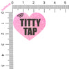 Glitz Nips NFC Titty Tap Heart Pasties Neon Pink