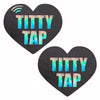 Glitz Nips NFC Titty Tap Heart Pasties Holographic