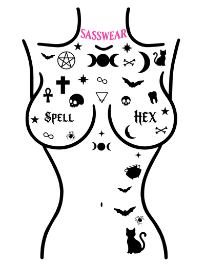 Witchy Black Sticker Pack