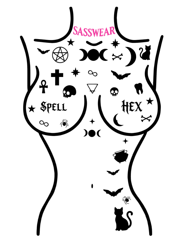 Witchy Black Sticker Pack