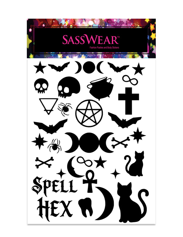 Witchy Black Sticker Pack